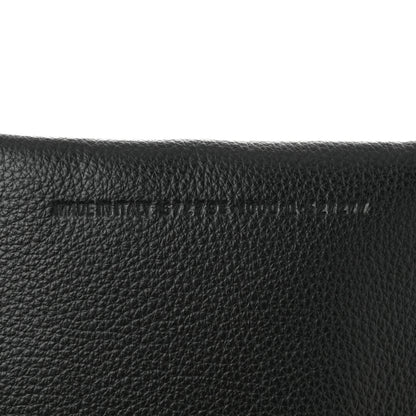 Balenciaga Grained Calfskin Logo Perforated XS Everyday North South Shoulder Tote Bag Black 7 of 10