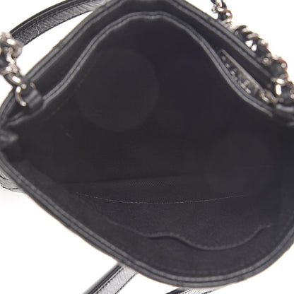 Chanel Aged Calfskin Quilted Crossbody Bag Black 4 of 9