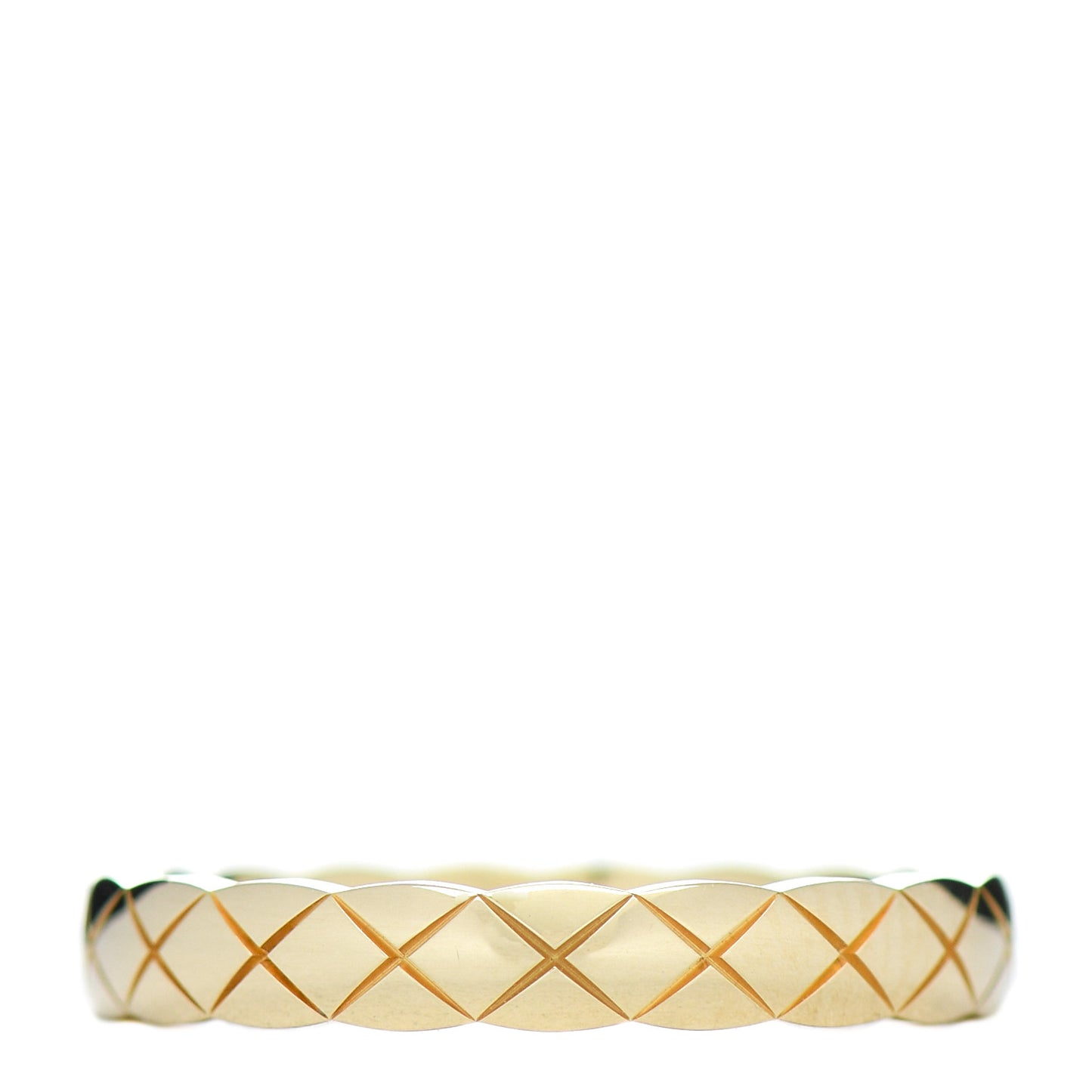 18K Yellow Gold Mini Coco Crush Ring 54 6.75