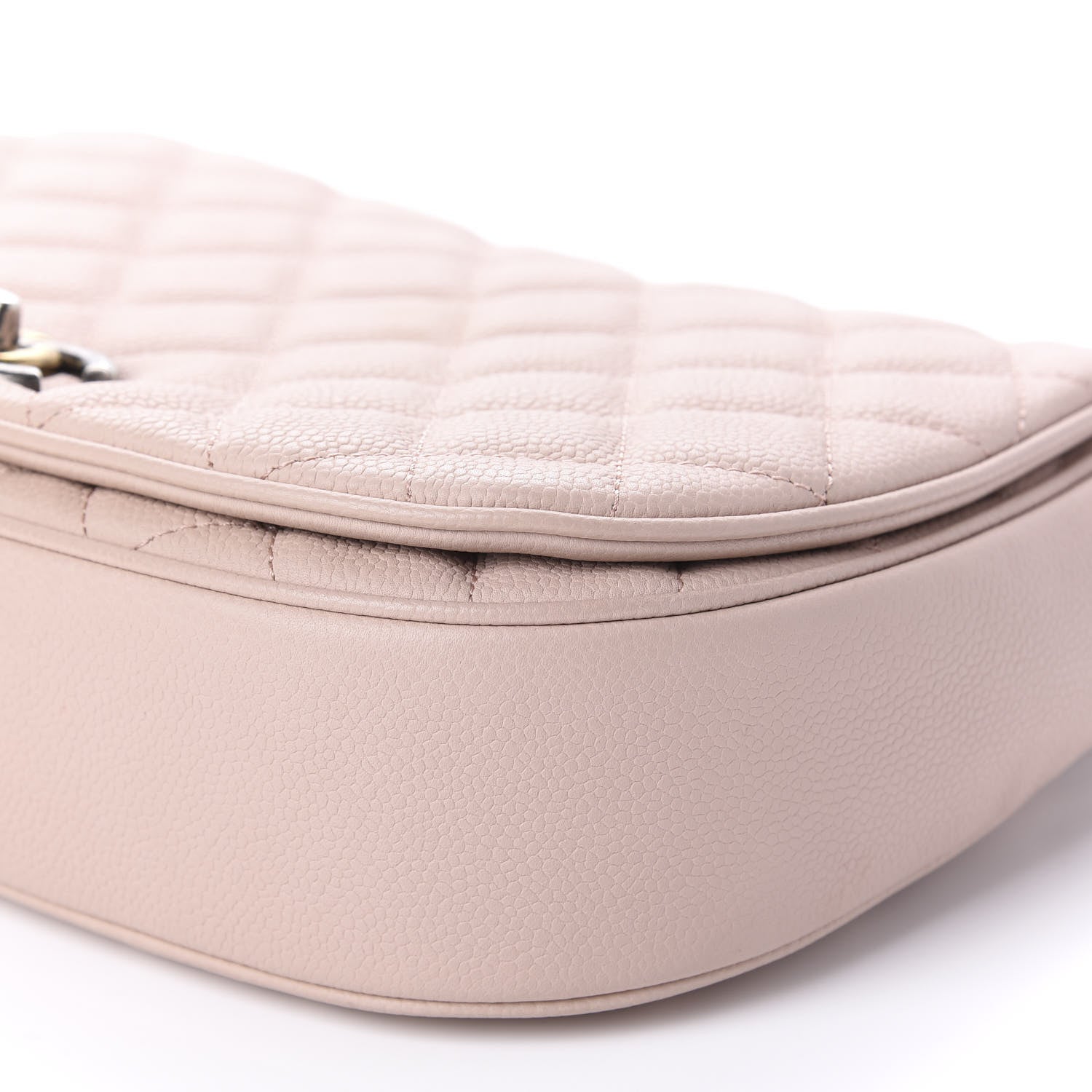 Chanel Caviar Quilted Casual Pocket Messenger Flap Light Pink 8 of 14