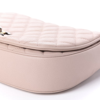 Chanel Caviar Quilted Casual Pocket Messenger Flap Light Pink 8 of 14