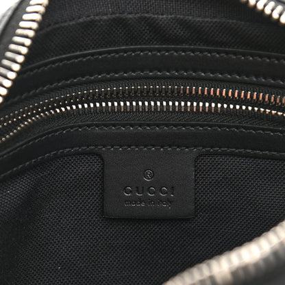 Gucci Soft GG Supreme Monogram Web Belt Bag Black Grey 6 of 10