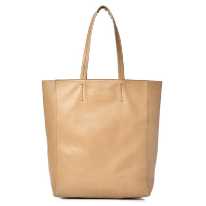Celine Lambskin Vertical Cabas Beige 1 of 14