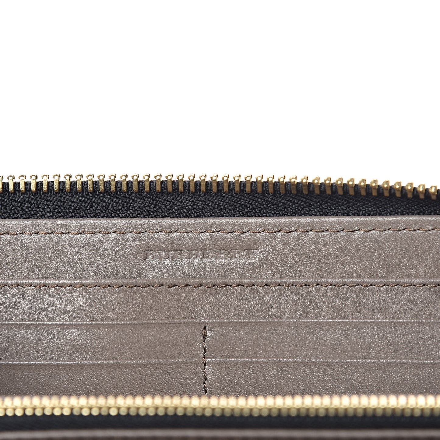 Heritage Grain Zip Around Wallet Pale Taupe