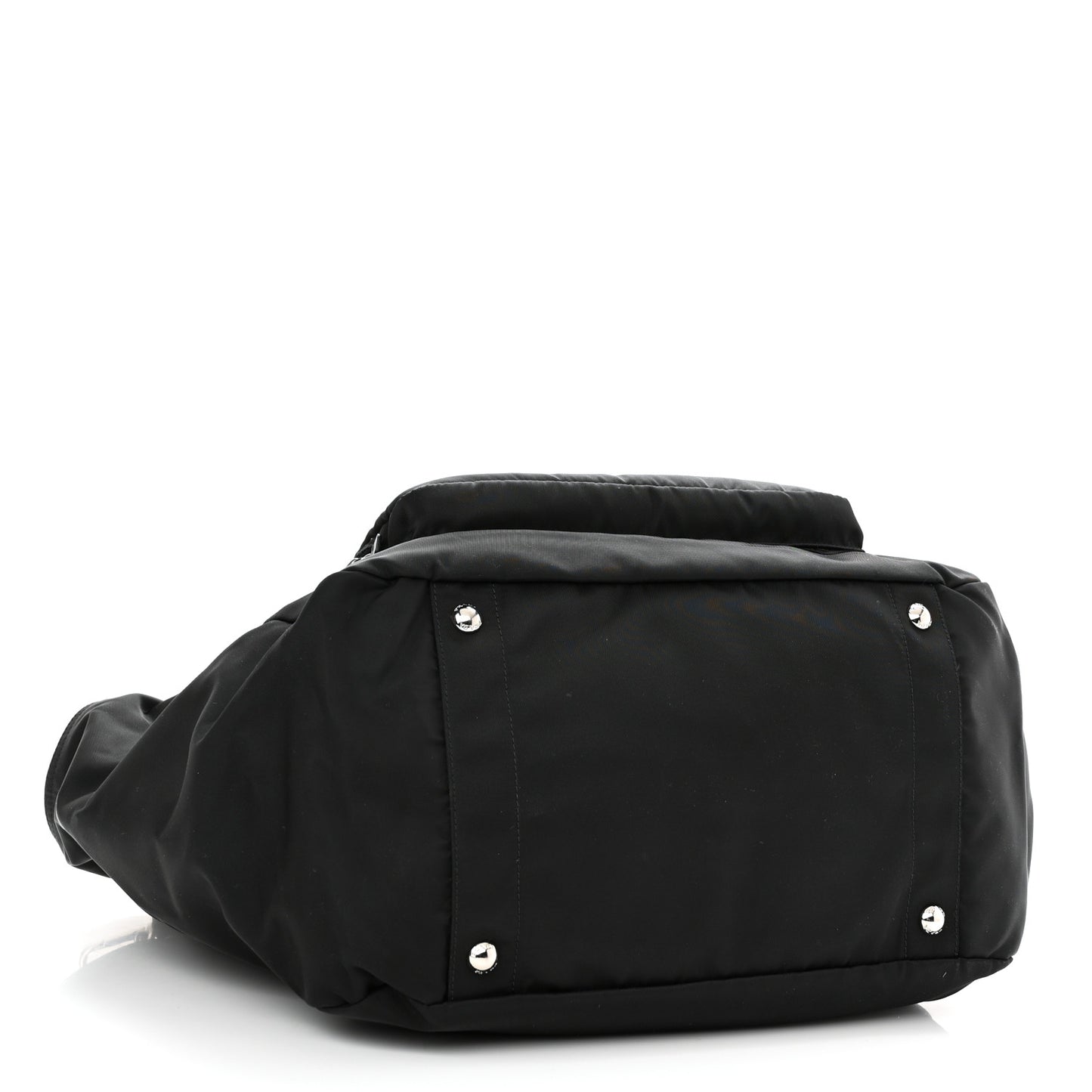 Nylon Vela Baby Bag Black