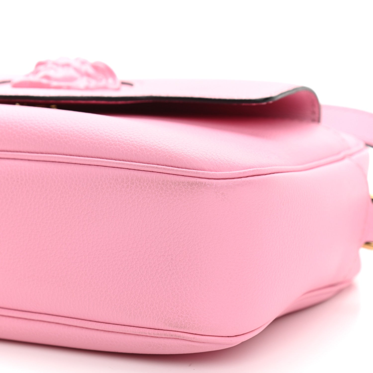 Versace Grained Calfskin Medusa Camera Bag Pink 8 of 9