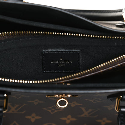 Louis Vuitton Monogram Flower Tote Black 6 of 12