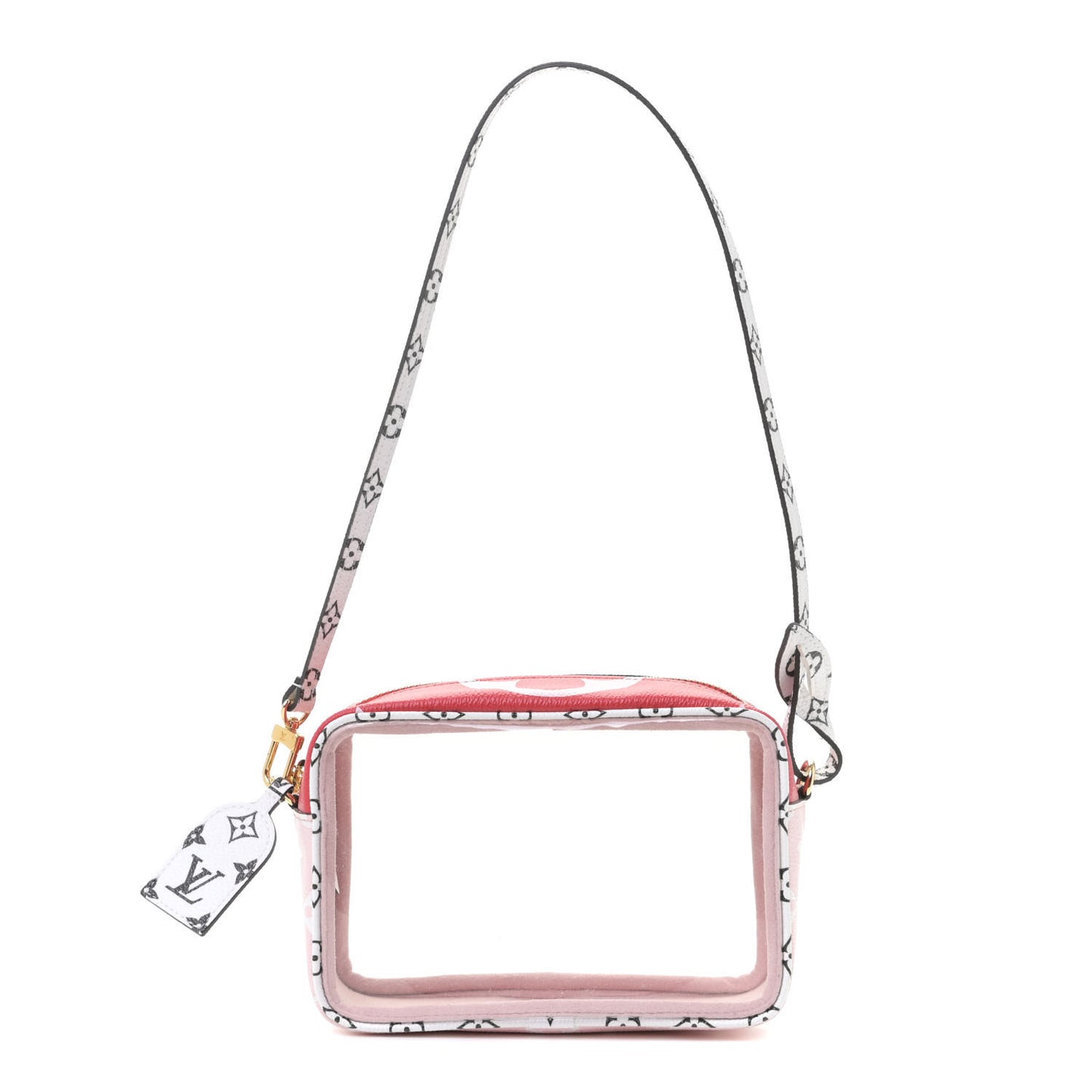 Monogram Giant Beach Pouch Rouge