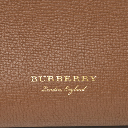 Burberry Derby Calfskin House Check Small Camberley Dark Sand 7 of 9