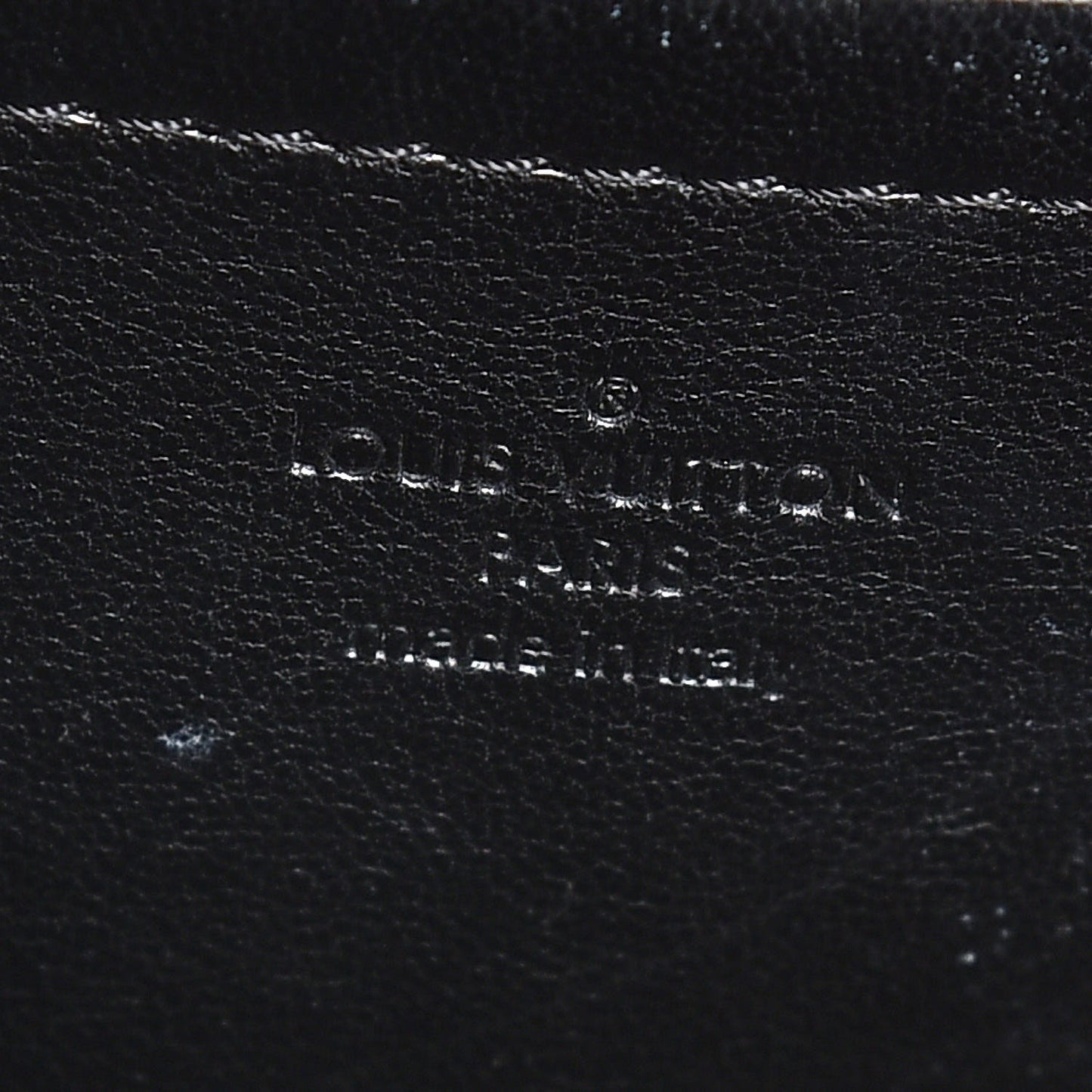 Lambskin Malletage Pochette Flap Black