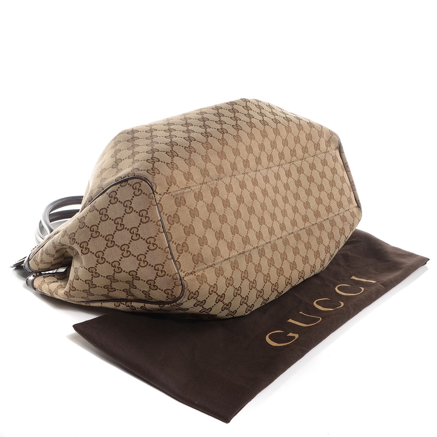 Gucci Monogram Large Sukey Tote Brown 4 of 7