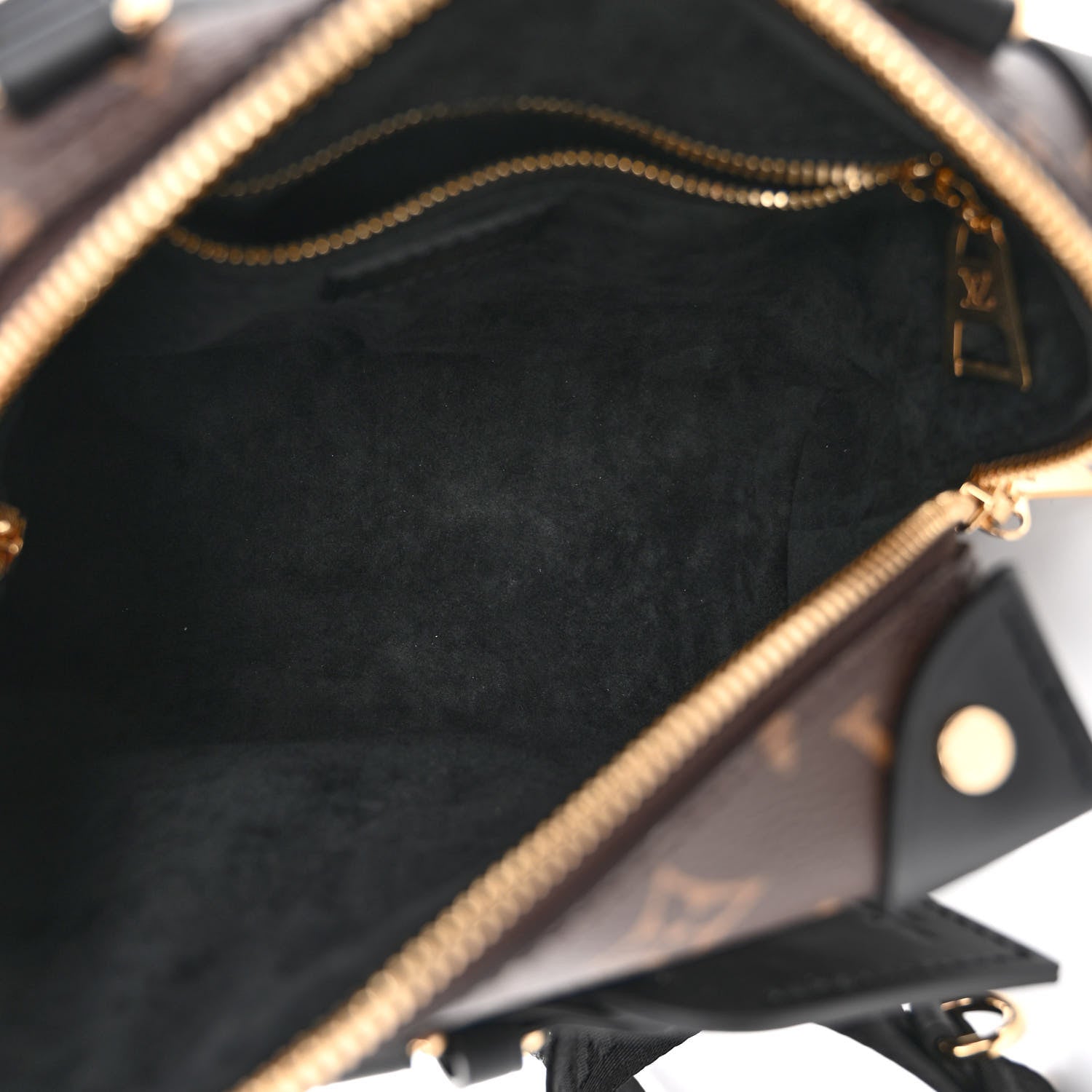 Louis Vuitton Monogram Petite Malle Souple Black 5 of 9