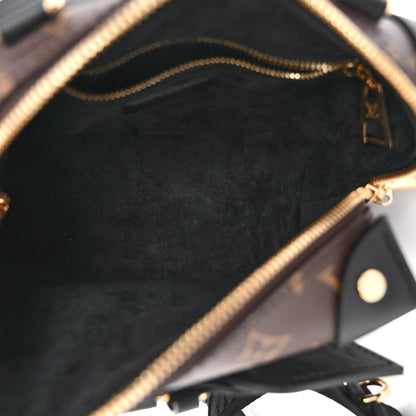 Louis Vuitton Monogram Petite Malle Souple Black 5 of 9