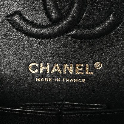 Chanel Lambskin Quilted Small Double Flap Black 8 of 11