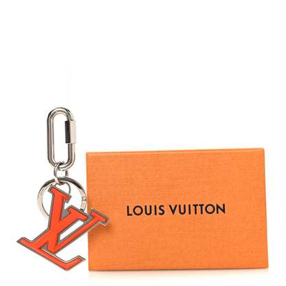 Louis Vuitton LV Soft Bag Charm Key Holder Orange 4 of 4