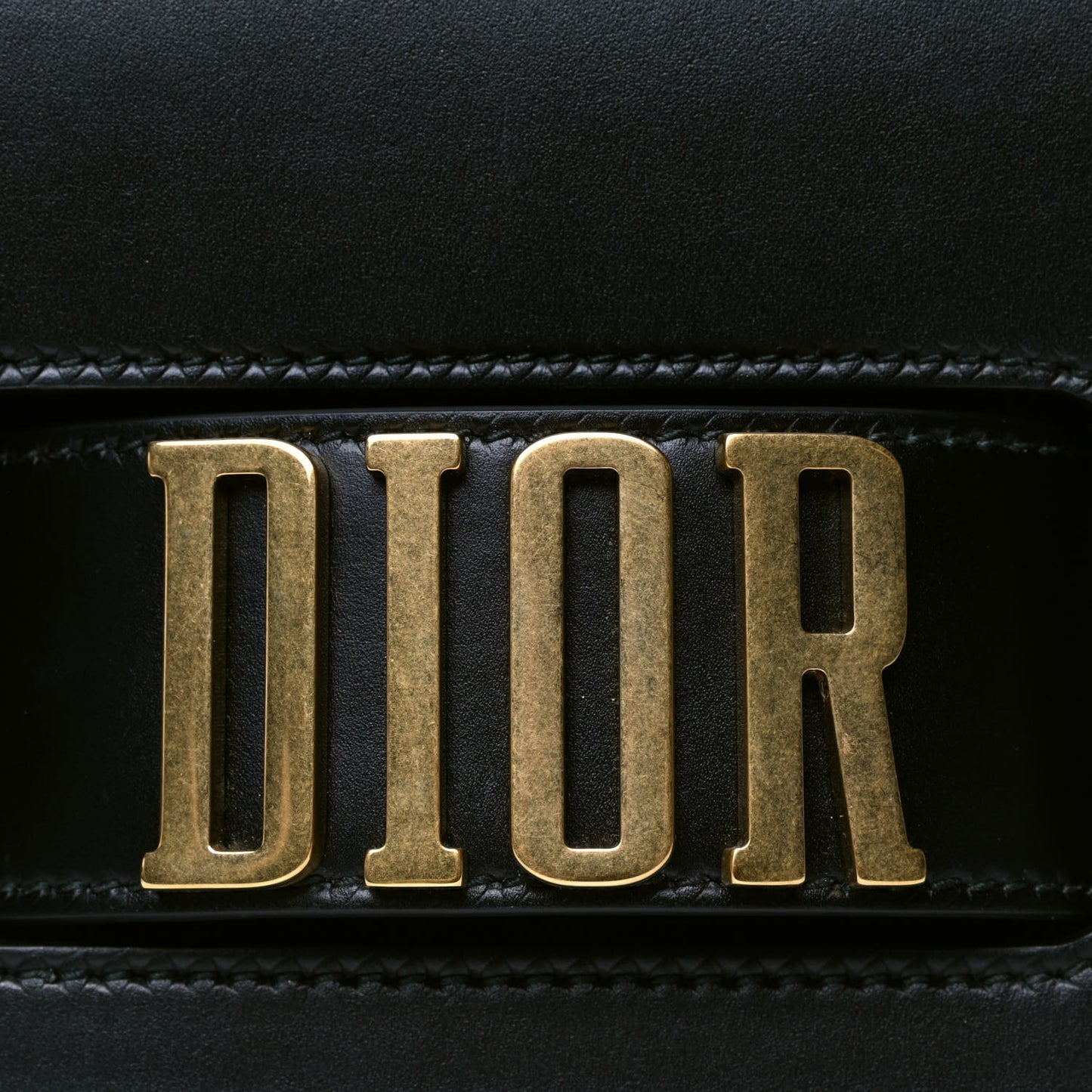 Smooth Calfskin Dio(r)evolution Flap Bag Black