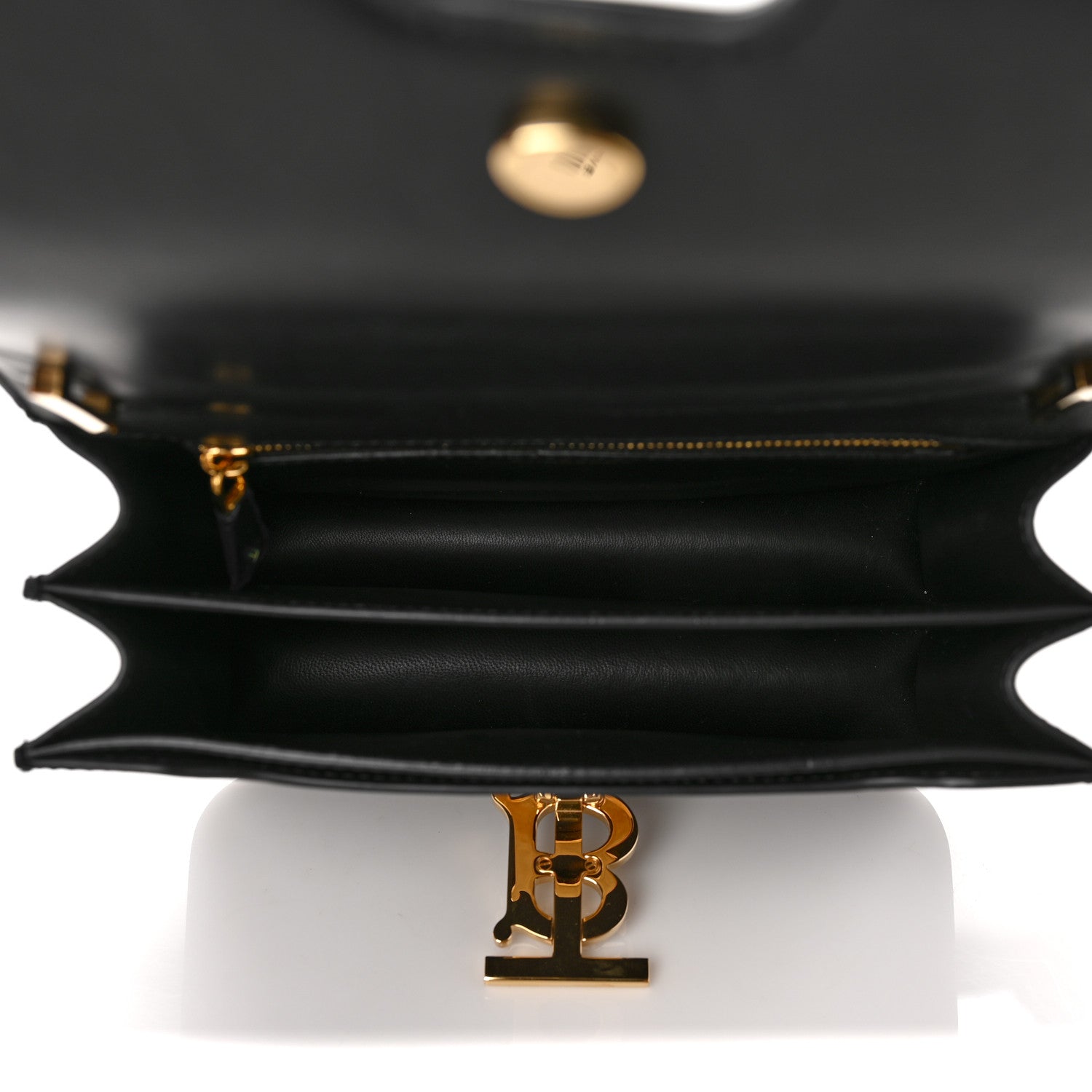 Burberry Calfskin Small TB Bag Black 5 of 8