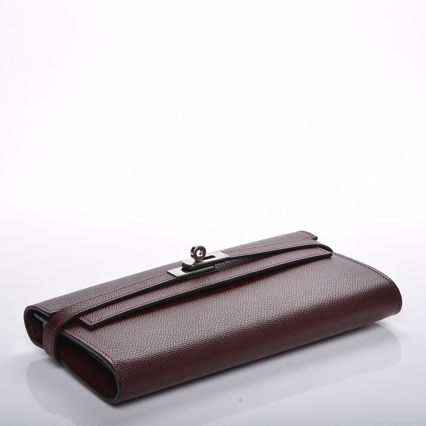 Epsom Kelly Longue Wallet Bordeaux