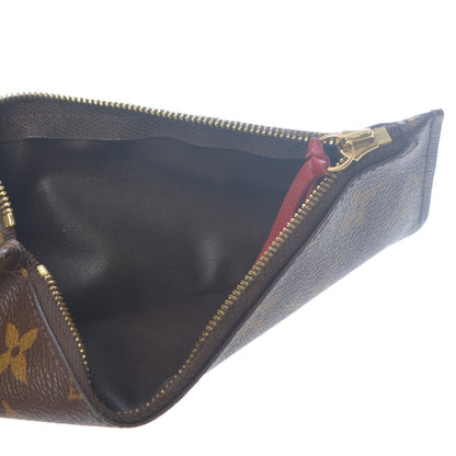 Louis Vuitton Monogram Josephine Wallet Zippered Insert Red 5 of 7