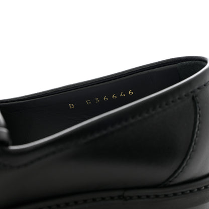 Chanel Lambskin Quilted CC Turnlock Loafers 36 Black 6 of 9