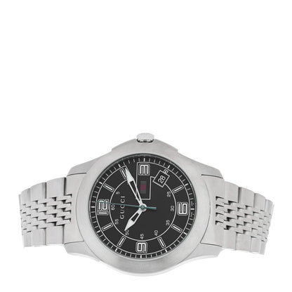 Gucci Stainless Steel 44mm G-Timeless Quartz Watch Black 2 of 4