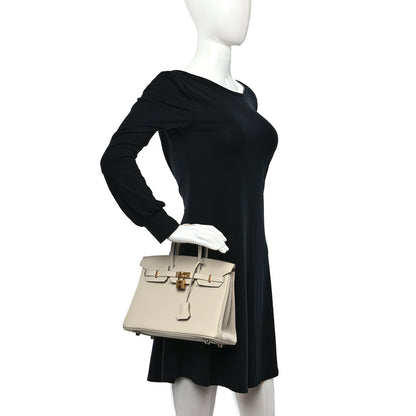 Hermes Togo Birkin 25 Craie 2 of 9