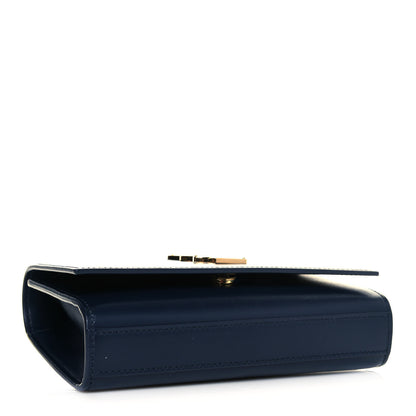 Saint Laurent Smooth Calfskin Monogram Kate Belt Bag Deep Marine 3 of 8