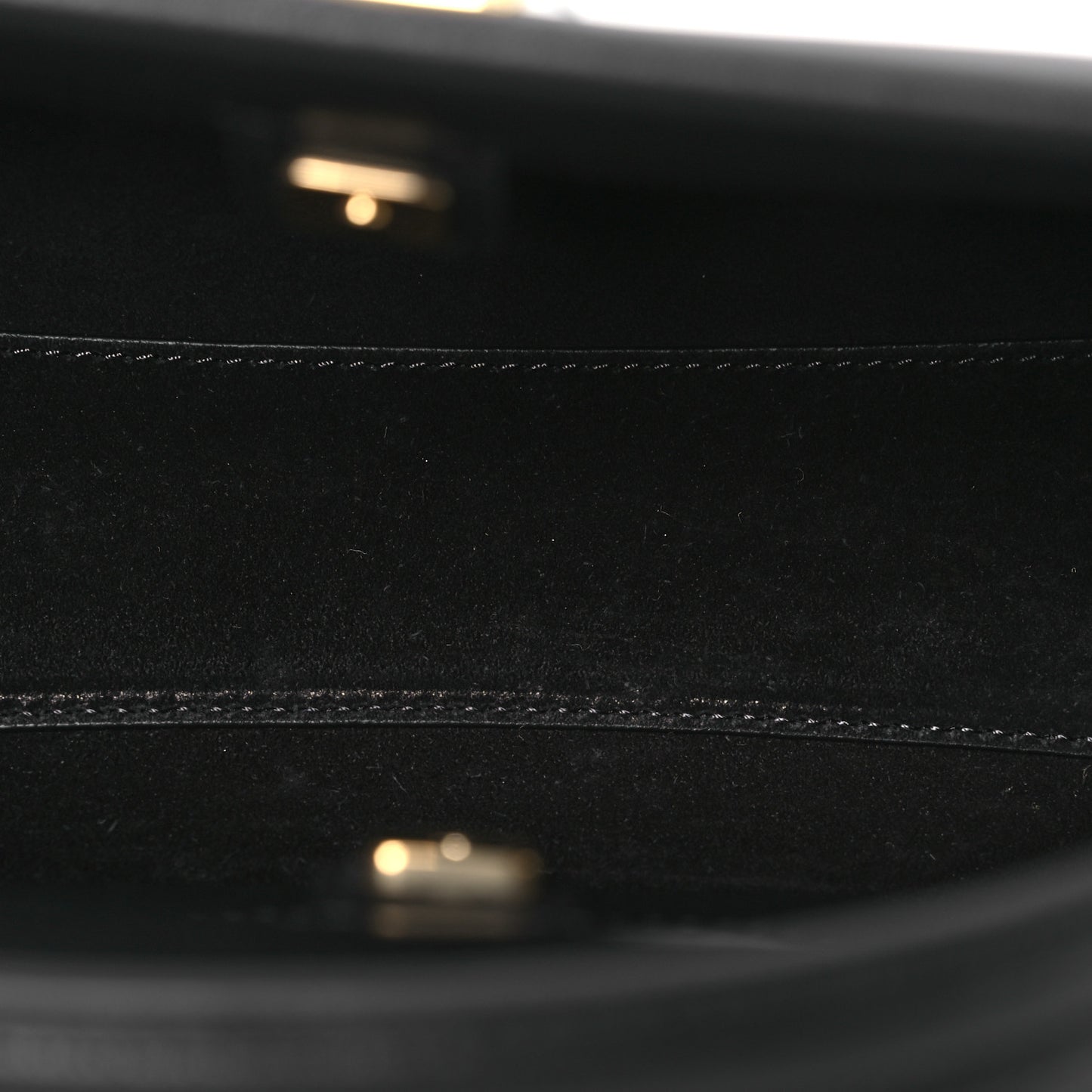 Smooth Calfskin Micro Iris Tote Black