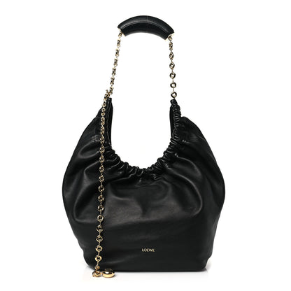 Loewe Nappa Medium Squeeze Bag Black 1 of 9
