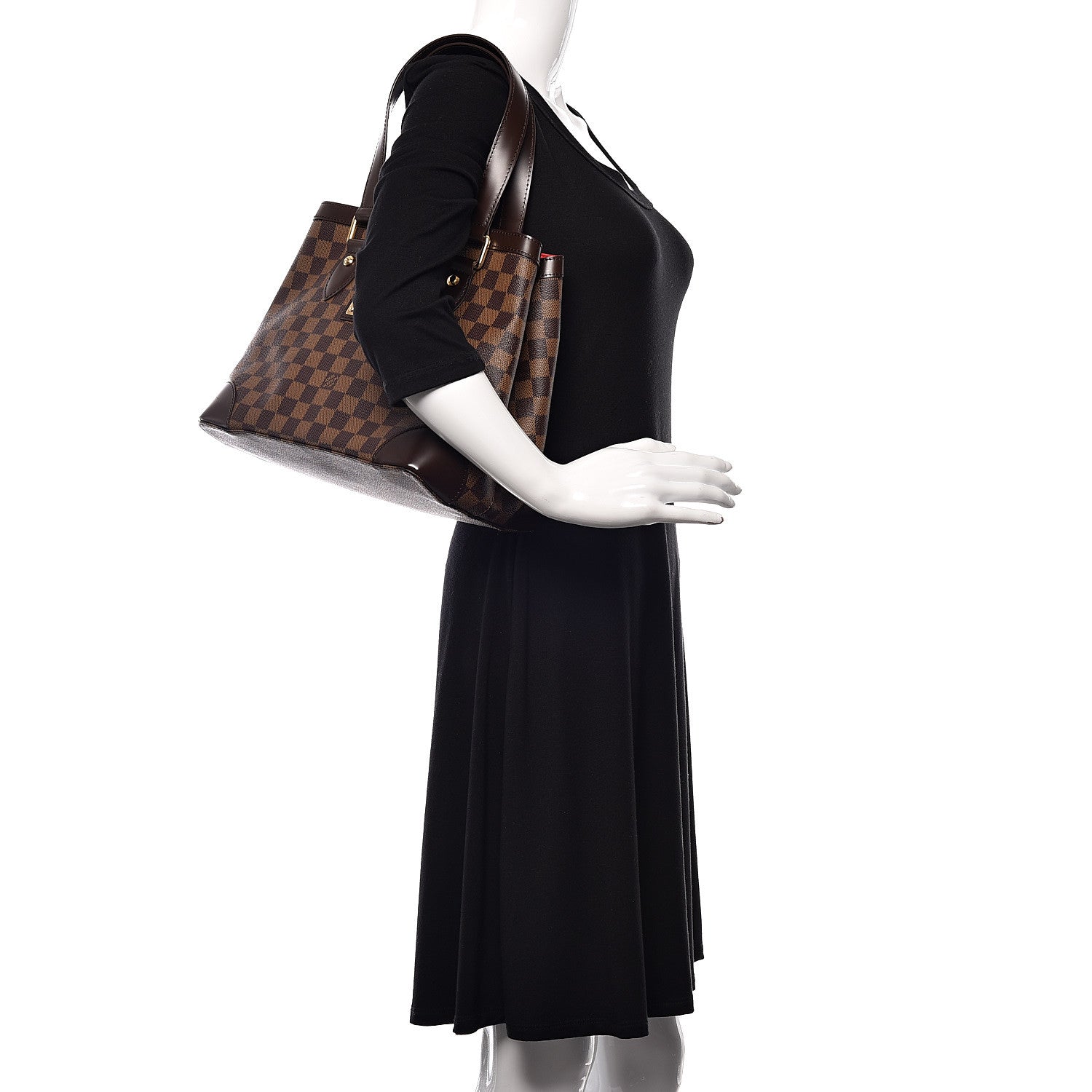 Louis Vuitton Damier Ebene Hampstead PM 2 of 9