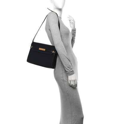 Saint Laurent Smooth Calfskin Manhattan Shoulder Bag Black 2 of 11