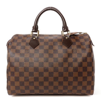 Louis Vuitton Damier Ebene Speedy 30 1 of 11
