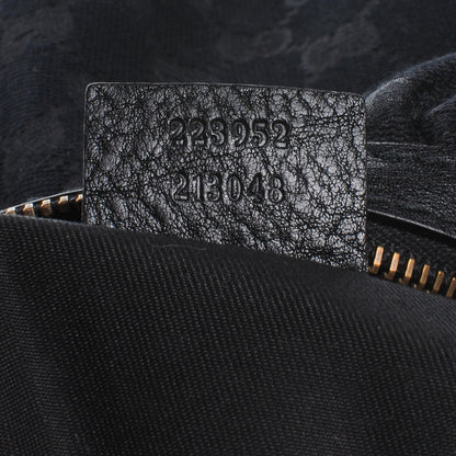 Gucci Monogram Medium Interlocking Tote Black 8 of 8