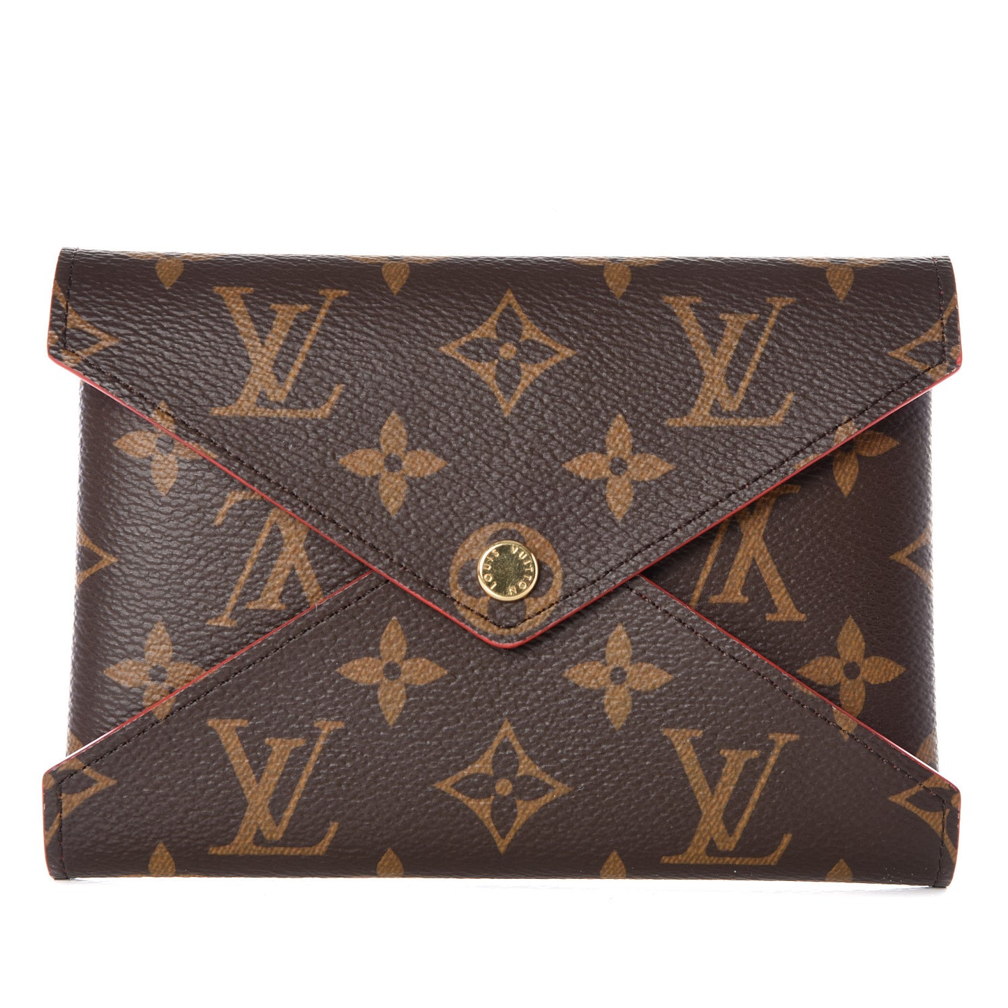 Monogram Medium Kirigami Pochette Insert Coquelicot