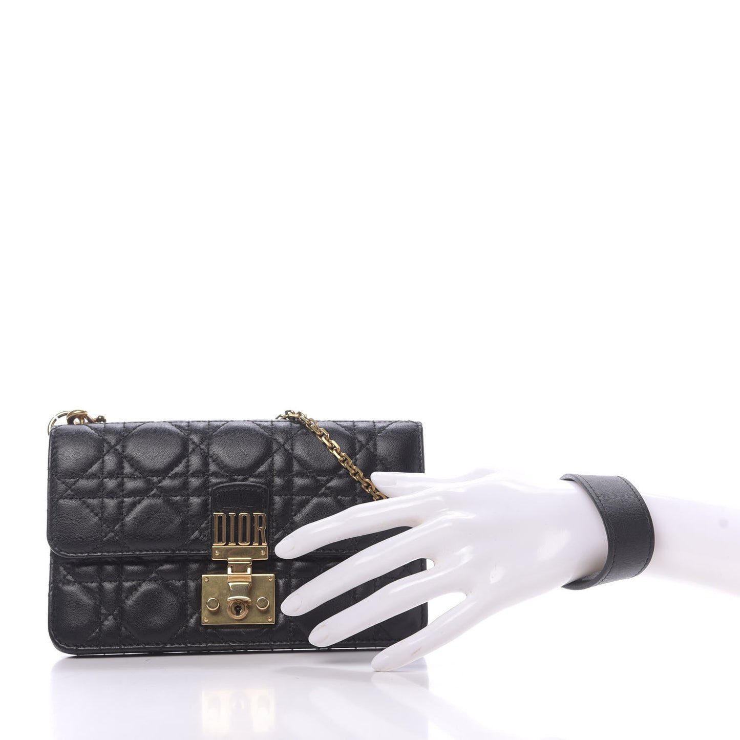 Lambskin Daddi Pouch Black