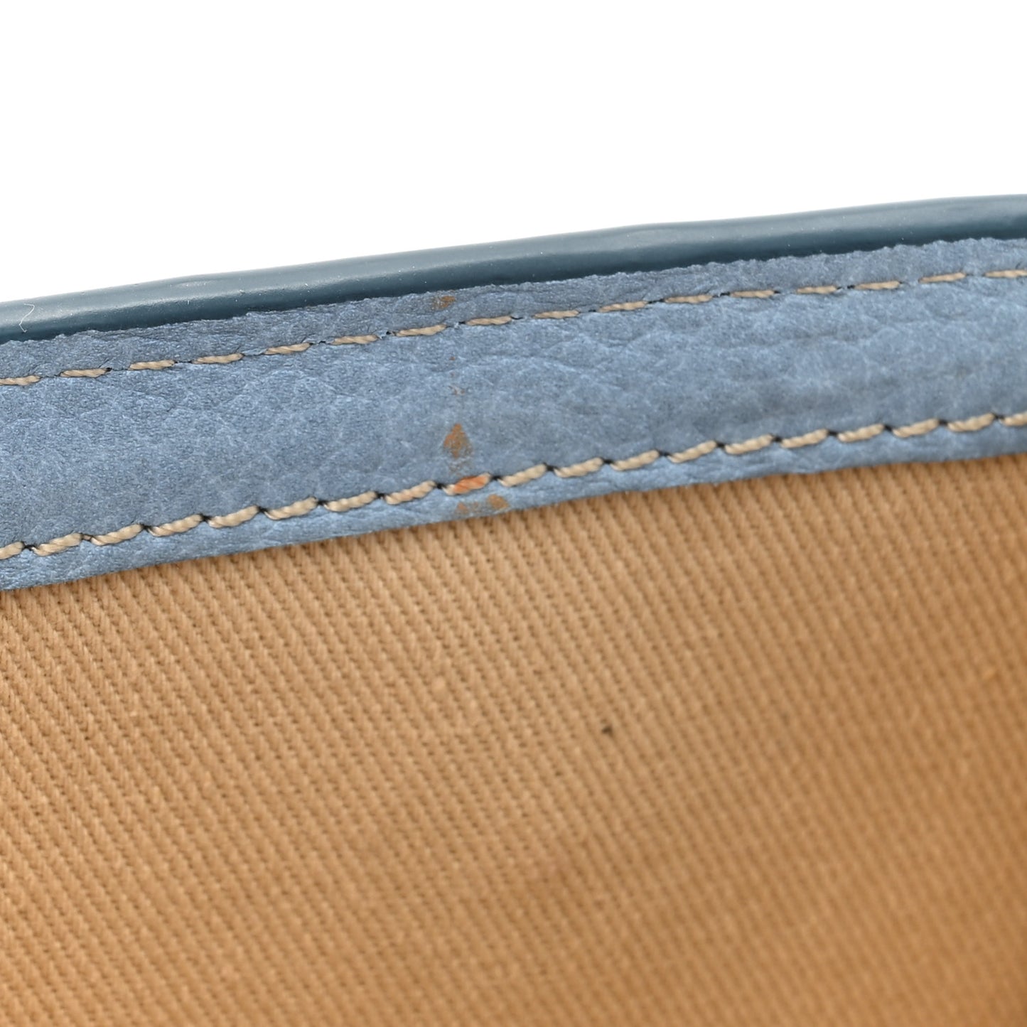 Calfskin Le Chiquito Long Light Blue