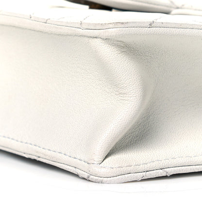 Chanel Lambskin Quilted Chic Pearls Flap White 10 of 12