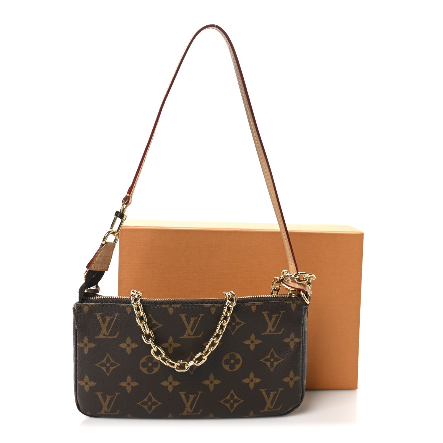 Louis Vuitton Monogram Chain Pochette Accessories 10 of 10