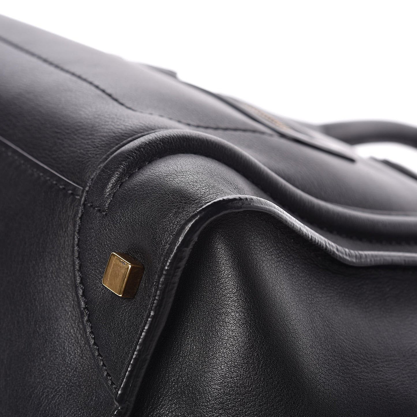 Smooth Calfskin Mini Luggage Black