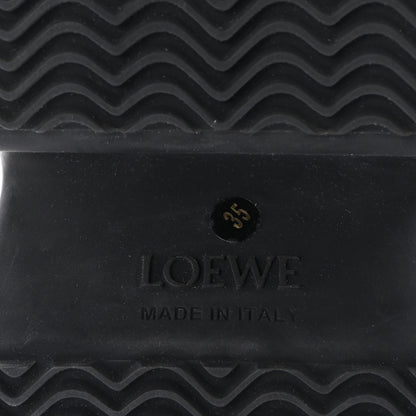 Loewe Calfskin Flamenco 80mm Wedge Mules 35 Black 8 of 10