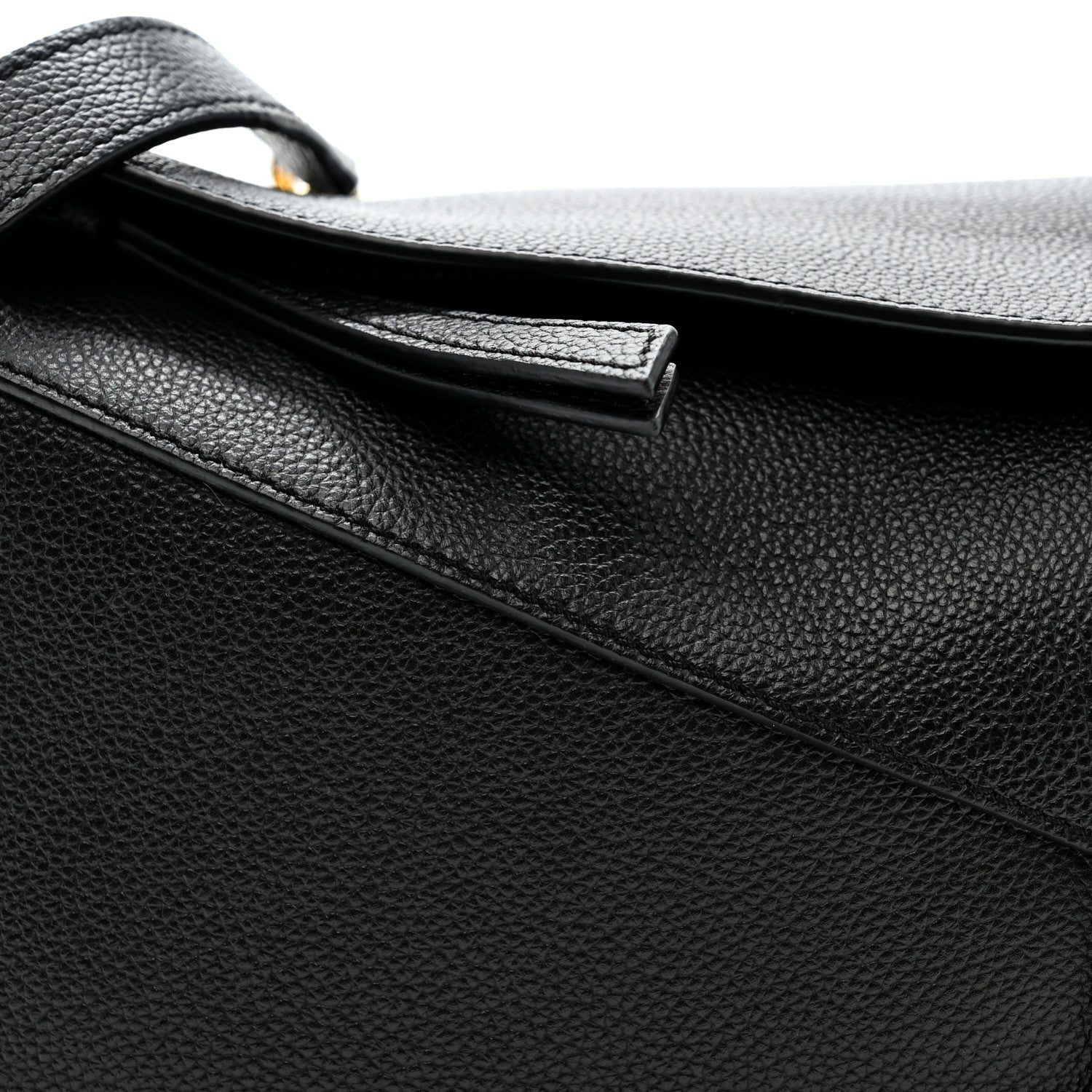Loewe Calfskin Small Puzzle Edge Bag Black 1860655 – FASHIONPHILE
