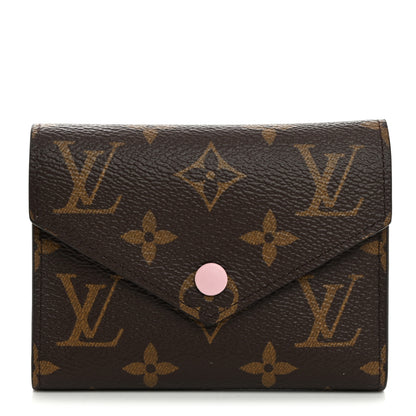 Louis Vuitton Monogram Victorine Wallet Rose Ballerine 1 of 7