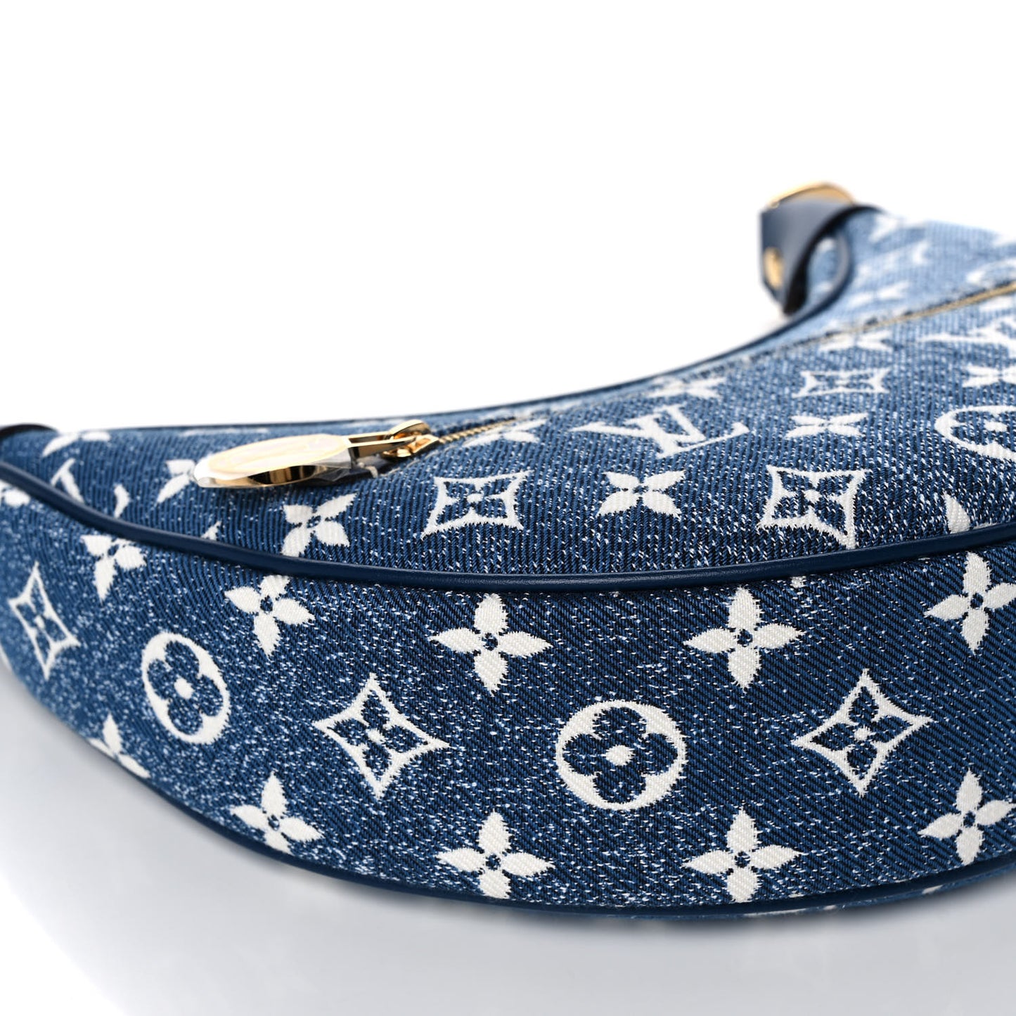 Monogram Jacquard Denim Loop Bleu