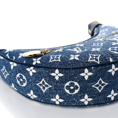 Louis Vuitton Monogram Jacquard Denim Loop Bleu 8 of 10