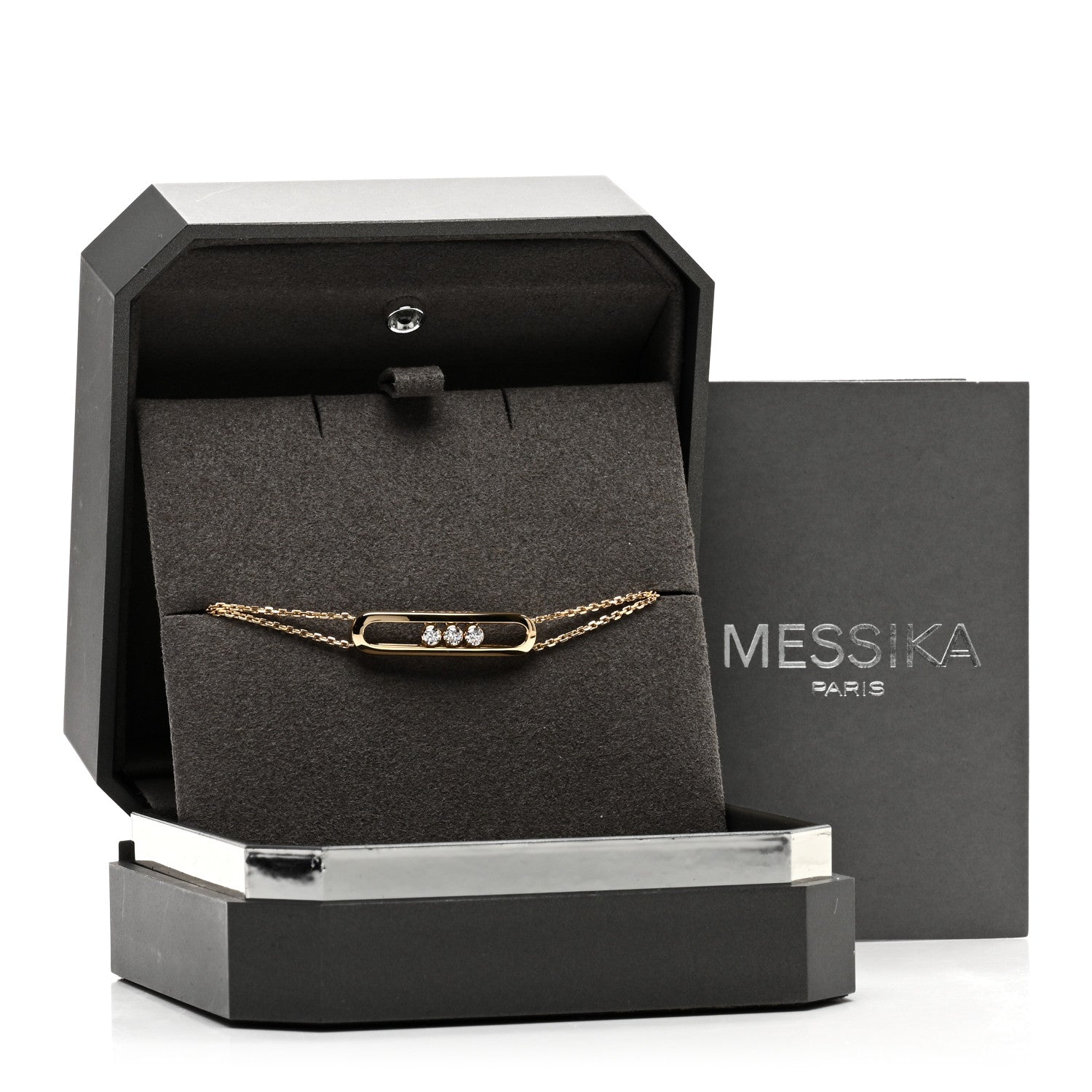 Messika 18K Yellow Gold Diamond Move Classique Bracelet 5 of 5