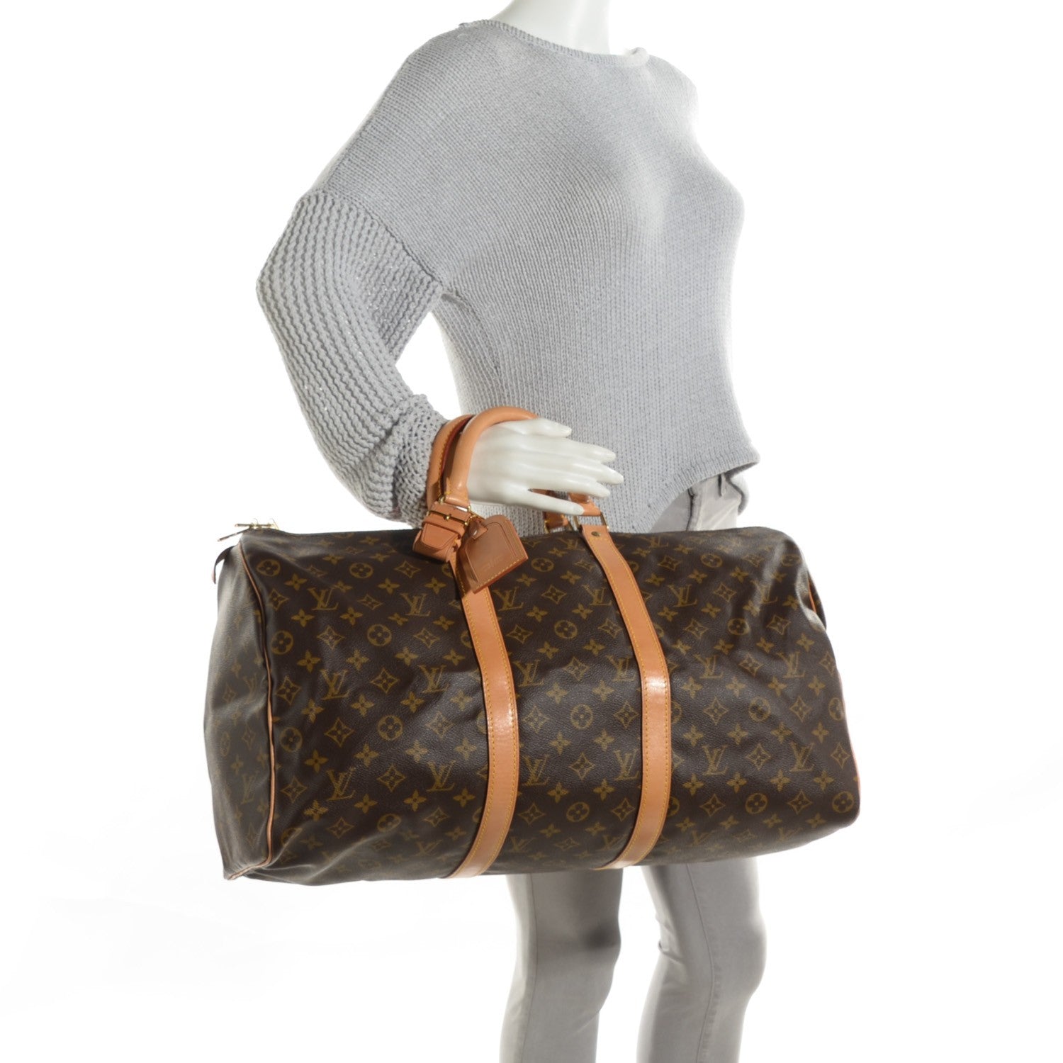 Louis Vuitton Monogram Keepall 50 2 of 7