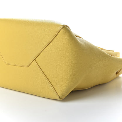 Celine Soft Grained Calfskin Small Belt Cabas Sunflower 7 of 9