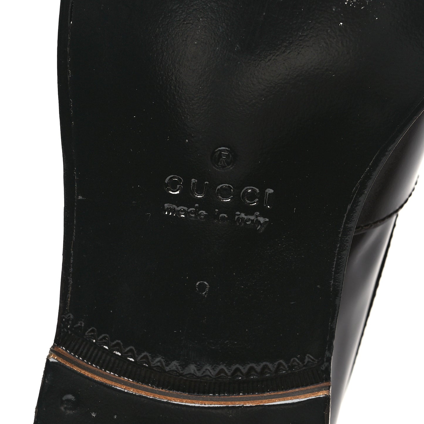 GG Supreme Monogram Mens Double Buckle Loafers 9 Beige Ebony Cocoa