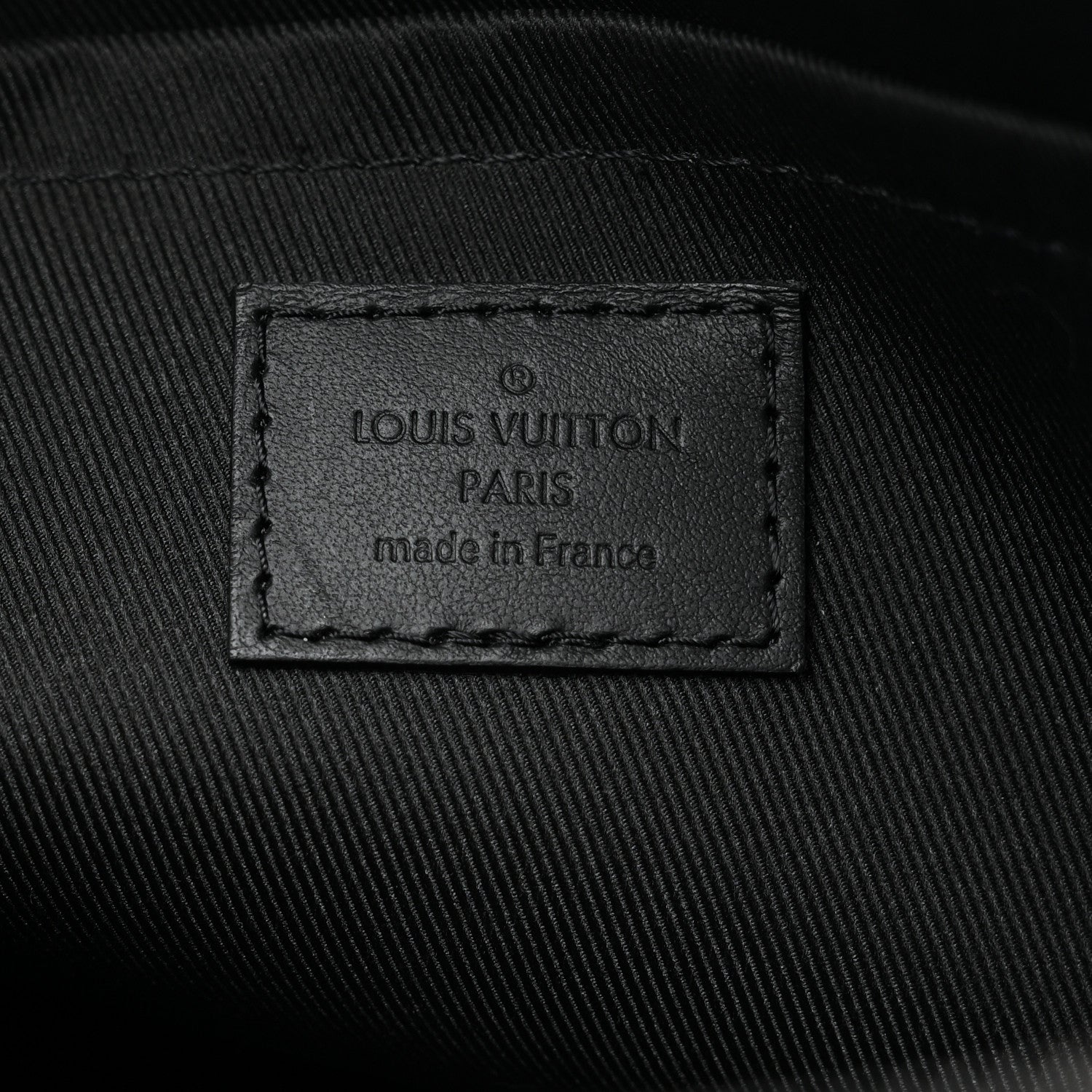 Louis Vuitton Grained Calfskin Aerogram City Keepall Black 5 of 8