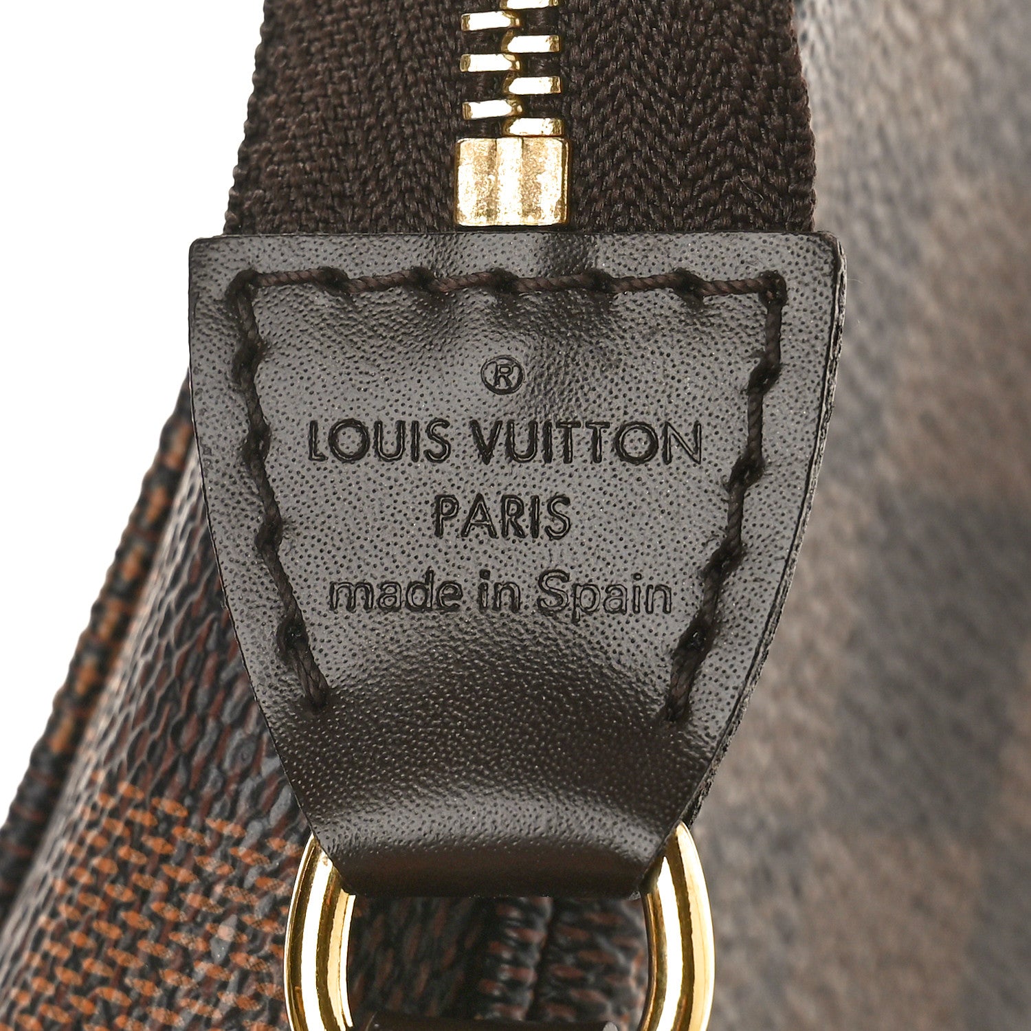 Louis Vuitton Damier Ebene Pochette Accessories NM 6 of 9